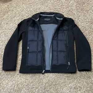 GUESS black puffer coat M